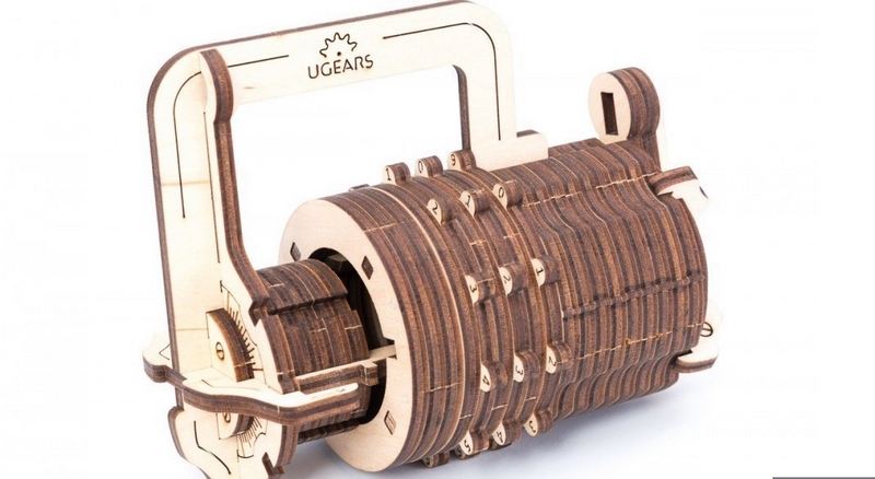 Ugears 3D Casse-tête mécanique en bois Château