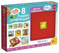 CAROTINA BABY 8 PUZZLE - Zvířátka