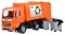 Cendrier Mercedes Arocs, carton décoratif