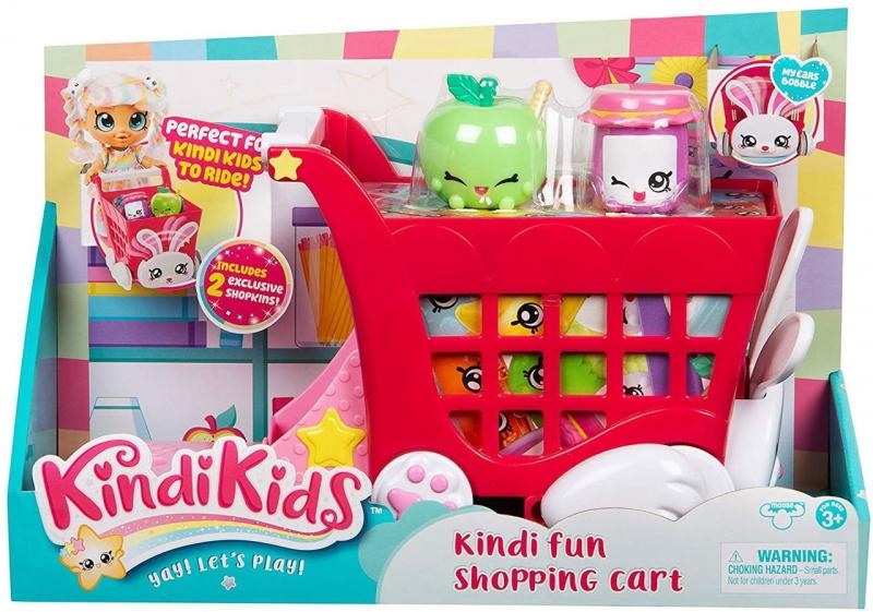 TM Toys Kindy Carrello spesa per bambini con accessori