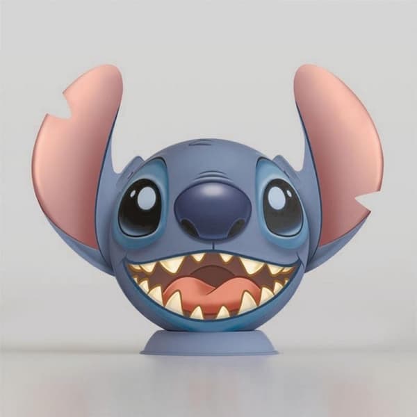 Ravensburger: Puzzle-Bola Disney: Stitch con Orejas 72 piezas