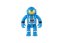 Figurine de cosmonaute/astronaute 3pcs