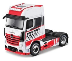 Maisto - Custom Rigs-Mercedes-Benz Actros 1851, rouge et blanc, 1:64