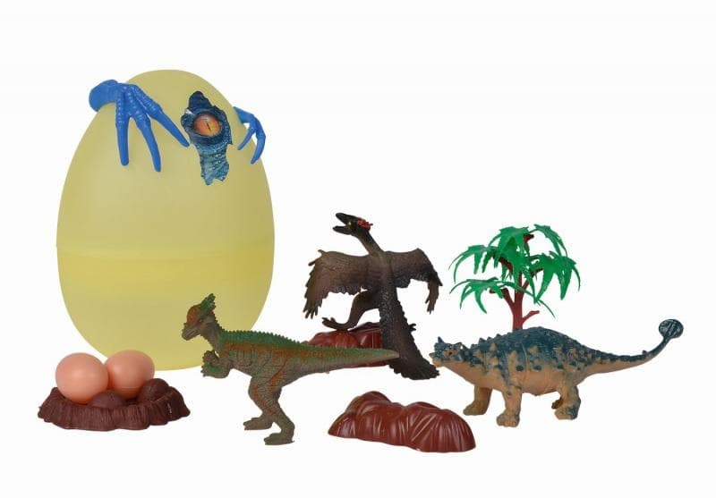 Dino vajcia s príslušenstvom, 3 typy, DP6