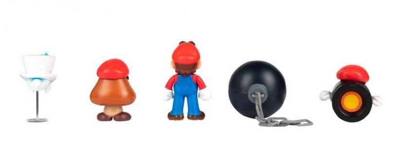 Lot de 5 figurines Mario Odyssey