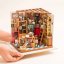 Casa en miniatura RoboTime Biblioteca