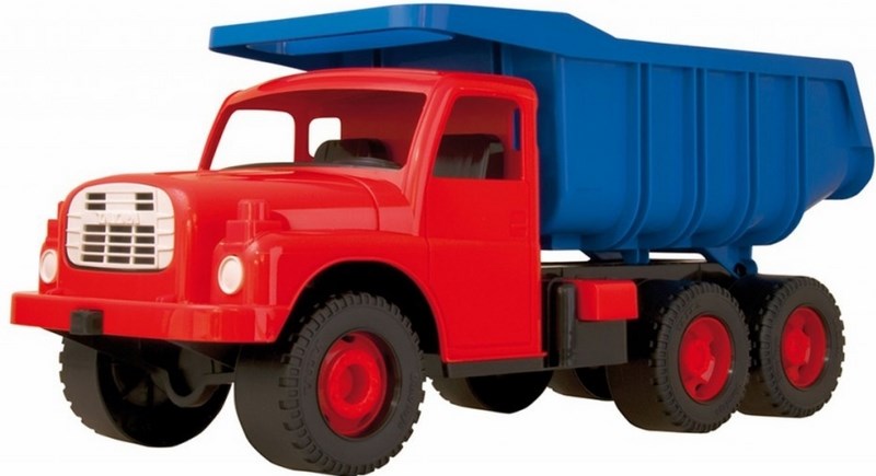 Auto Tatra T 148 plast 73 cm - Modročervená