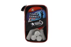 Zestaw do tenisa stołowego ping pong 2 sztuki rakietek + 3 piłeczki