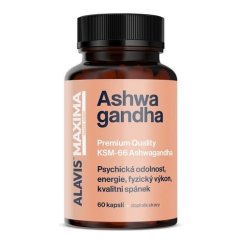 ALAVIS MAXIMA Ashwagandha ULTRA KSM-66, 60 kapsúl
