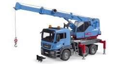 Bruder 3771 Man TGS tehergépkocsi daruval