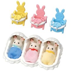Sylvanian Families Set de soins pour triplés