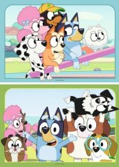 Bluey pe terenul de joacă 2x12 bucăți