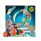 Piste lumineuse avec voiture rotative 224pcs