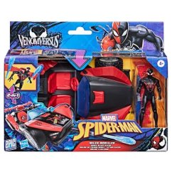 HASBRO - Figurină Spider-Man Venomversus Miles cu vehicul