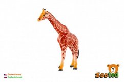 Girafe en plastique zooté 17cm