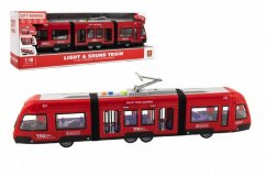 Tram/Treno Volano a batteria in plastica da 44 cm con suoni e luci