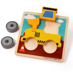 Bigjigs Toys Insert Puzzle Digger