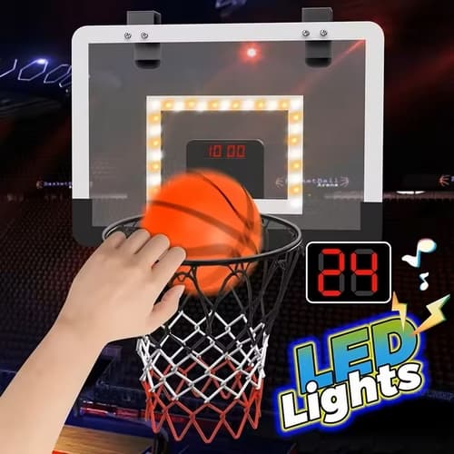 Bavytoy Cesta de Baloncesto Pantalla LED