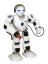 Robot RC FOBOS Bojovník chodící plast 40cm na baterie a USB připojení