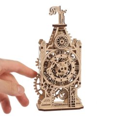Ugears Casse-tête mécanique en bois 3D Tour d'horloge