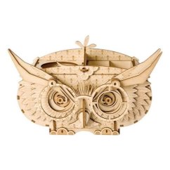 RoboTime Puzzle 3D en bois Support pour hibou