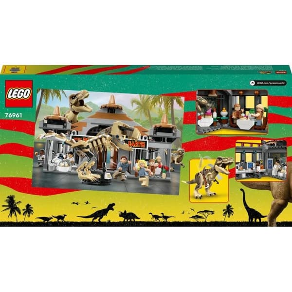 LEGO® 76961 Návštěvnické centrum: útok T-rexe a raptora