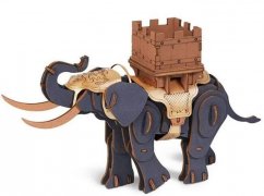 Casse-tête en bois RoboTime Éléphant combattant