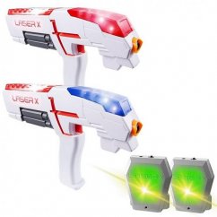 TM Toys Pistola de infrarrojos Laser-X - juego doble
