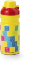 LEGO Brick láhev na pití - červená/žlutá