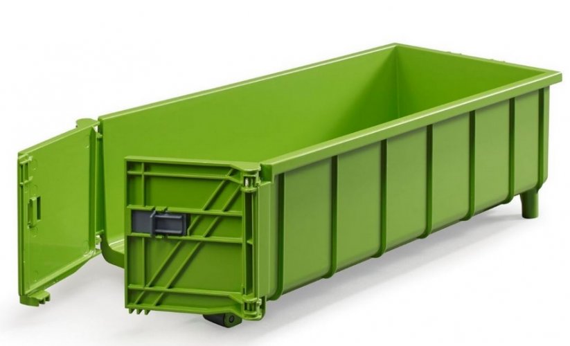 Bruder 2035 Zelený vůz se sklápěcím kontejnerem