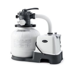 Intex 26676 Krystal clear pískový filtr s čerpadlem a solinátorem