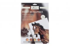 Pintar por números caballo
