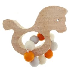 Hess Rattle Horse Natur Portocaliu