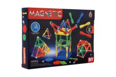 Set de construcții magnetice 77pcs plastic/metal