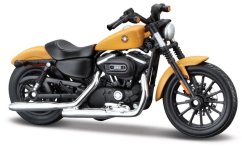 Maisto - HD - Motorkerékpár - 2014 Sportster Iron 883, matt arany, buborékcsomagolás, 1:18