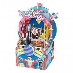 RoboTime 3D Jigsaw Toy Boxes Little Circus
