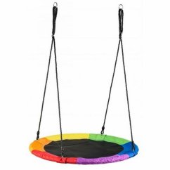 Houpací kruh 100 cm duhový