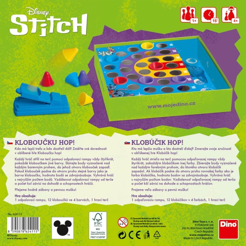 Kloboučku hop – Stitch