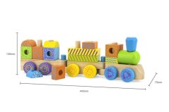 Fából készült vonat