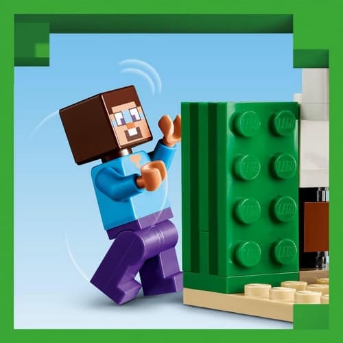 LEGO® Minecraft (21251) Steve și expediția în deșert