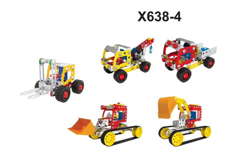 Set de construcții Screw Metal 5in1