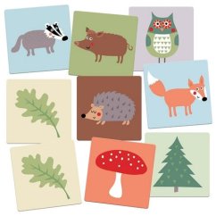 Magellan Grand jeu de mémoire Forêt colorée