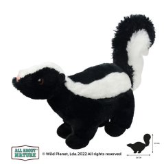 Wild Planet - Peluche mouffette