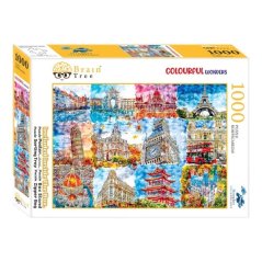 Brain Tree Puzzle Mirini a colori 1000 pezzi