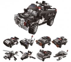 Qman Trans Collector 1808 Complete 8in1 Supercolored Vehicle