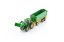 SIKU Farmer 1843 - John Deere s čelním nakladačem a přívěsem 1:87