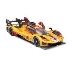 Bburago - RACING, Ferrari 499P - 24H Le Mans 2024 v dekorativním boxu, 1:18