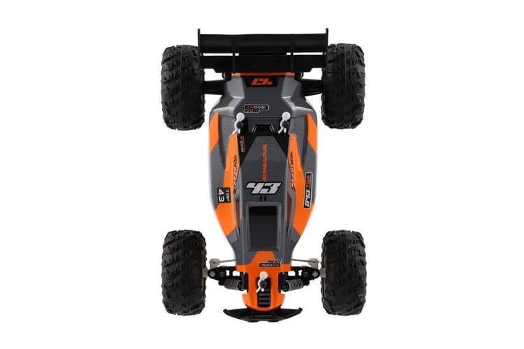 Auto RC Buggy rychlostní 2,4GHz plast 25cm oranžové