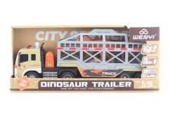 Transportador de dinosaurios a pilas