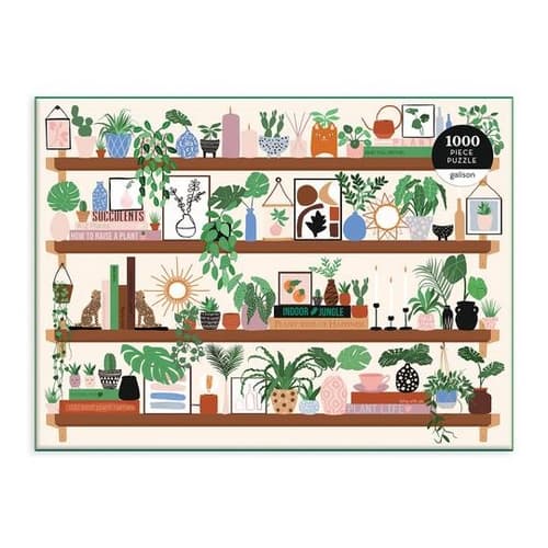 Galison Puzzle polc növényekkel 1000 darab